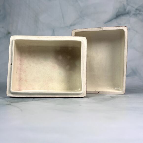 Japanese Ceramic Trinket Box – Hand-Painted Floral -Satsuma Inspired - Picture 4 of 7
